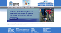 Desktop Screenshot of midwestbonejoint.com